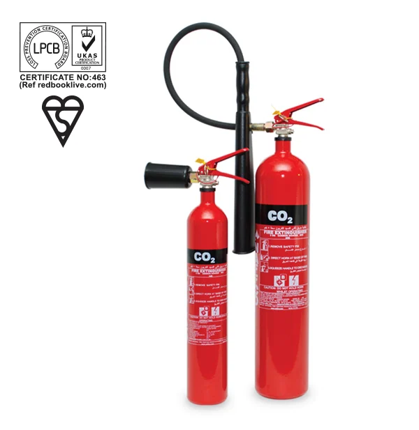 Portable CO2 Fire Extinguishers – Kitemark / LPCB Approved