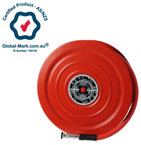Fire Hose Reel with Semi-Rigid Hose – Global-Mark Approved