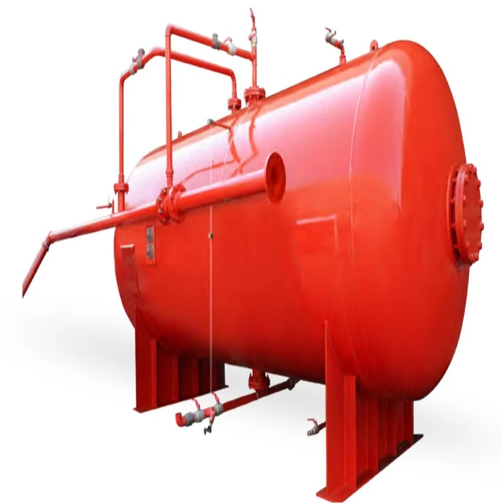 Horizontal Foam Bladder Tank