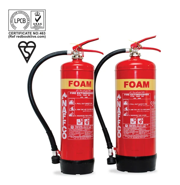 Portable Foam Fire Extinguishers – BSI / LPCB Approved