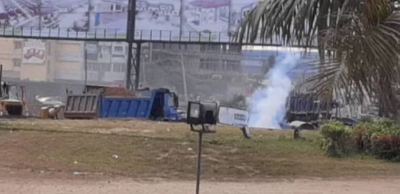 BREAKING: Panic Over Gas Leakage Near PUNCH Office