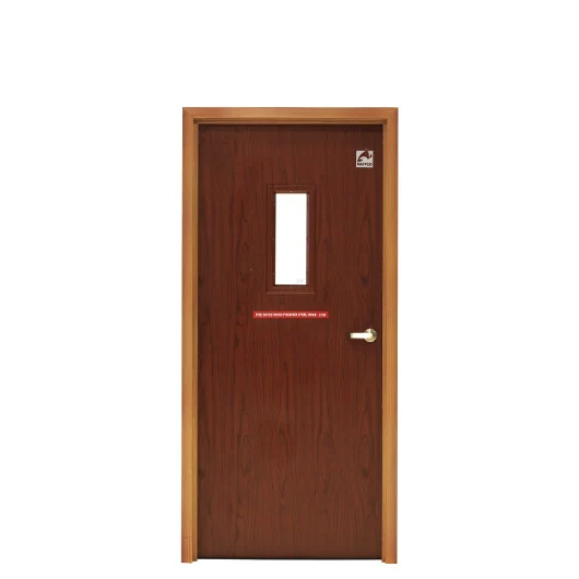 Wood Finished Steel Doors