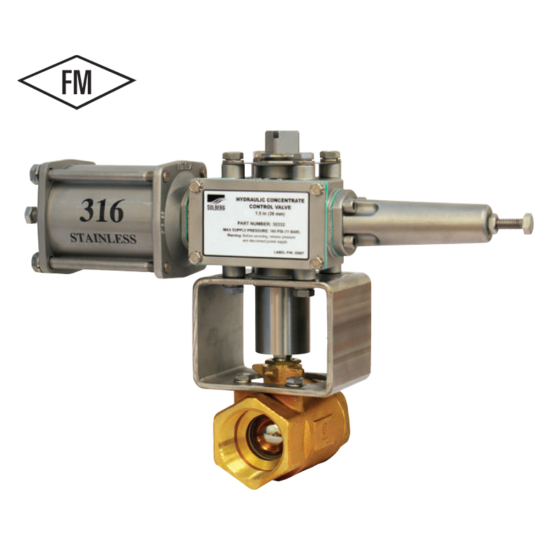 Hydraulic Concentrate Ball Valve