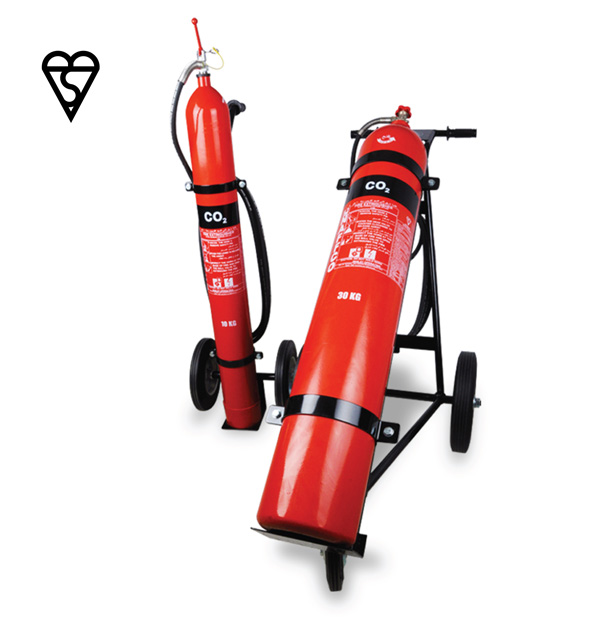 Mobile CO2 Fire Extinguishers – Kitemark Approved