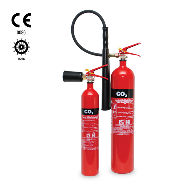 Portable CO2 Fire Extinguishers – CE, Marine Approved