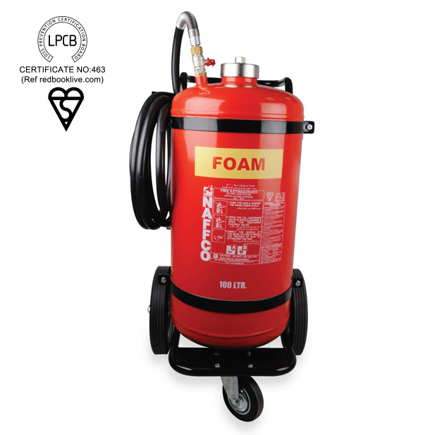 Mobile Foam Fire Extinguishers – Kitemark / LPCB Approved